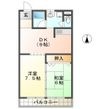 東近江市東中野町の間取図