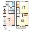 近江八幡市安土町慈恩寺の間取図
