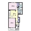 蒲生郡日野町大字松尾の間取図