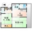東近江市八日市緑町の間取図