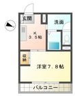 東近江市八日市本町の間取図