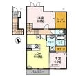 東近江市林田町の間取図