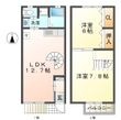 東近江市五個荘石塚町の間取図