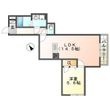東近江市八日市金屋3丁目の間取図