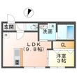 蒲生郡日野町大字上野田の間取図