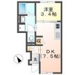 東近江市中小路町の間取図