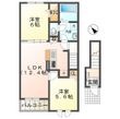 東近江市林田町の間取図