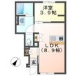 東近江市躰光寺町の間取図