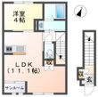 東近江市躰光寺町の間取図