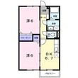 メゾン浜郷 B棟の間取図