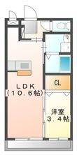 グローリアスヒルⅡの間取図