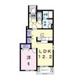 インプレスKM A棟の間取図