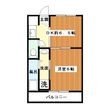 ヴィラナリー小俣Ⅱ棟の間取図