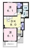福山市春日町浦上の間取図