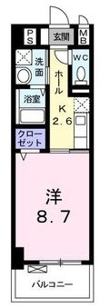 福山市南蔵王町3丁目の間取図