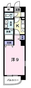 福山市元町の間取図