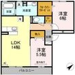福山市多治米町1丁目の間取図