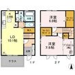 福山市木之庄町5丁目の間取図