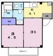 福山市日吉台1丁目の間取図