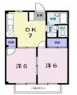 福山市沖野上町2丁目の間取図