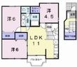 福山市川口町1丁目の間取図