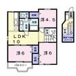 福山市川口町1丁目の間取図