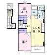 福山市坪生町3丁目の間取図