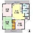 府中市中須町の間取図