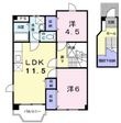 福山市山手町3丁目の間取図