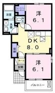福山市駅家町大字上山守の間取図