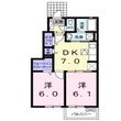 福山市山手町の間取図