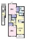 福山市加茂町字中野の間取図