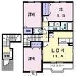 福山市神辺町字道上の間取図