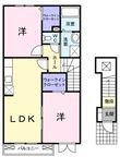福山市神辺町字上御領の間取図