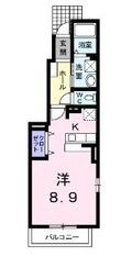 福山市川口町1丁目の間取図