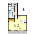 福山市西新涯町1丁目の間取図