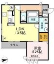 福山市東手城町3丁目の間取図