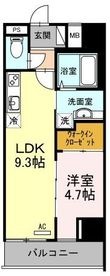 福山市野上町1丁目の間取図