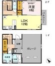 福山市多治米町2丁目の間取図