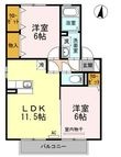 福山市千田町2丁目の間取図