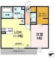 福山市曙町1丁目の間取図