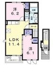 福山市津之郷町大字加屋の間取図