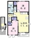 福山市駅家町大字近田の間取図