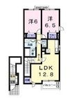 福山市御幸町大字下岩成の間取図
