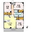 福山市東深津町1丁目の間取図