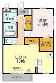 福山市御門町3丁目の間取図
