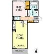 福山市神辺町大字新道上の間取図