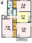 福山市神辺町大字新湯野の間取図