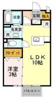 福山市松浜町3丁目の間取図