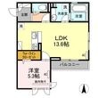 福山市引野町2丁目の間取図